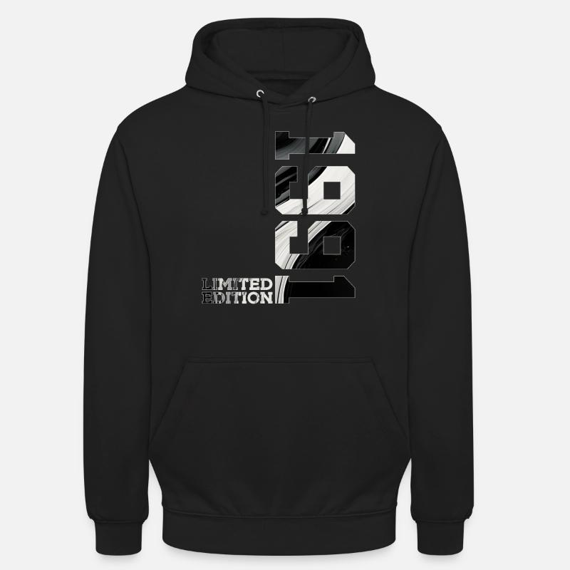 ÉDITION LIMITÉE 35E ANNIVERSAIRE 1991 - Sweat-shirt à capuche unisexe - noir