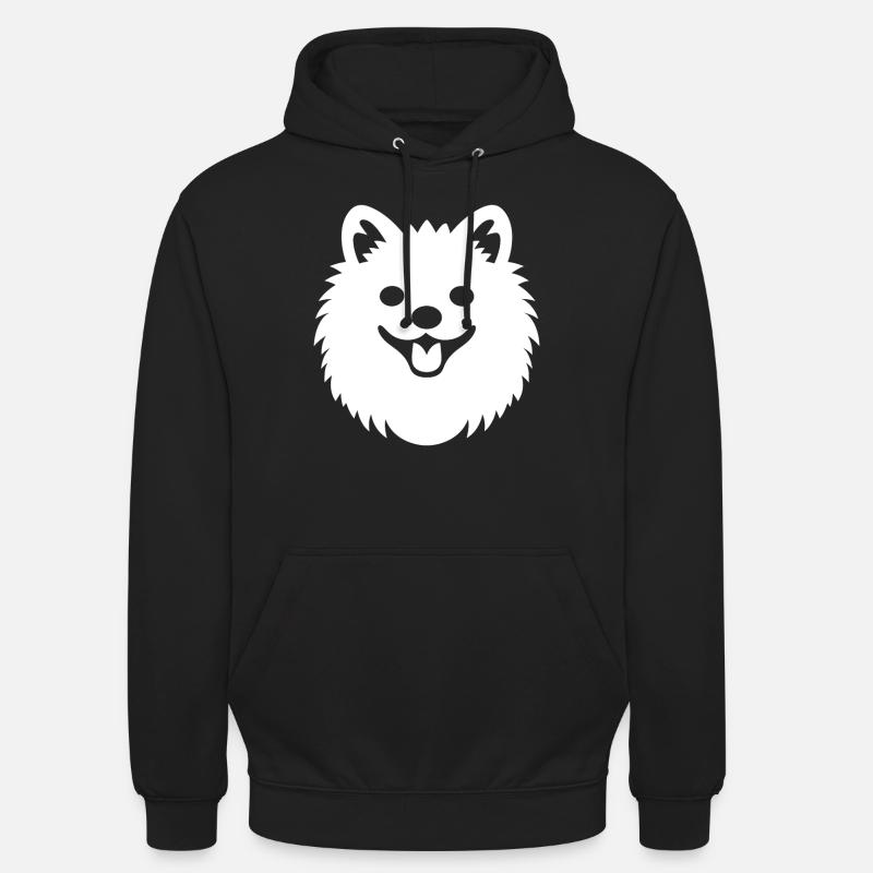 Spitz - Sweat-shirt à capuche unisexe - noir