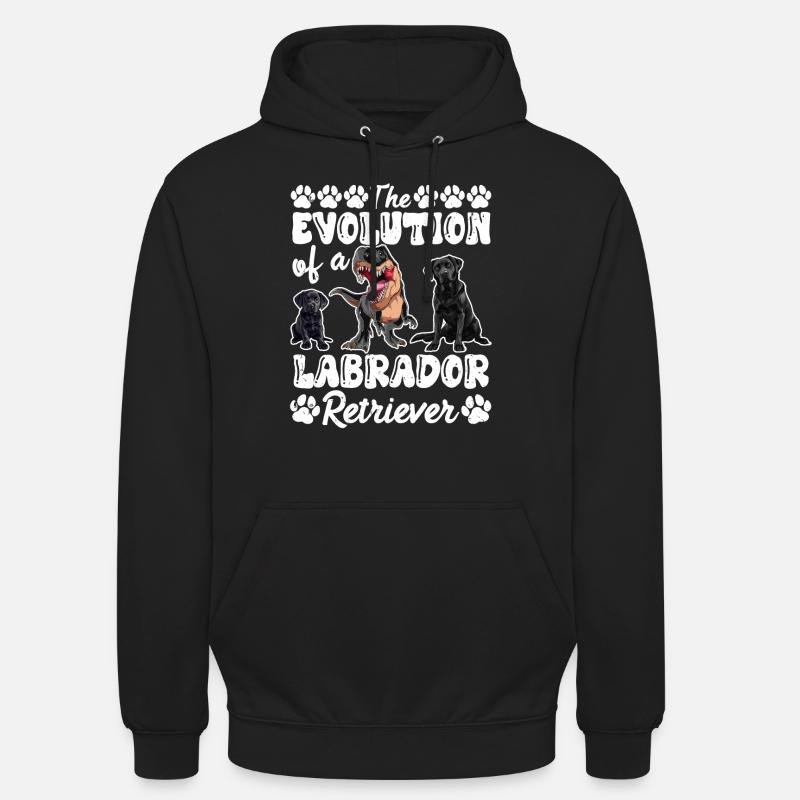 Hundebesitzer DIE EVOLUTION EINES LABRADOR Unisex Hoodie