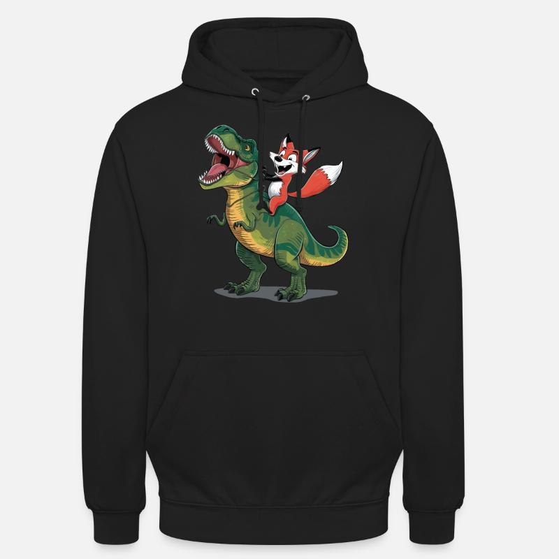 Fuchs - Unisex Hoodie - Schwarz