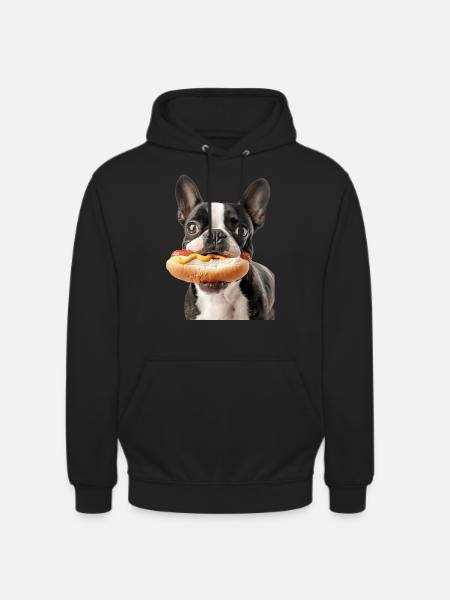 Boston Terrier - Unisex Hoodie - black