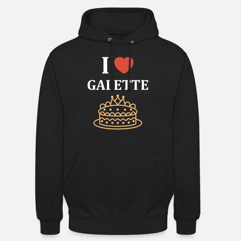 Pfannkuchen - Unisex Hoodie - Schwarz