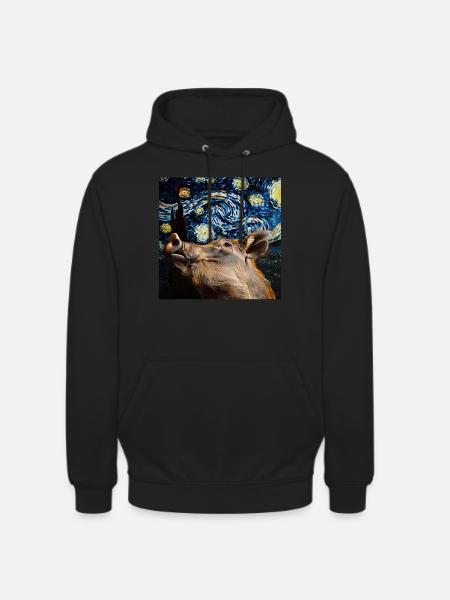 Warzenschwein - Unisex Hoodie - Schwarz