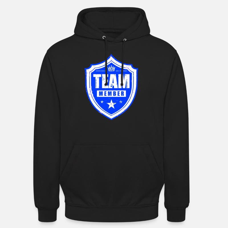Équipier - Sweat-shirt à capuche unisexe - noir
