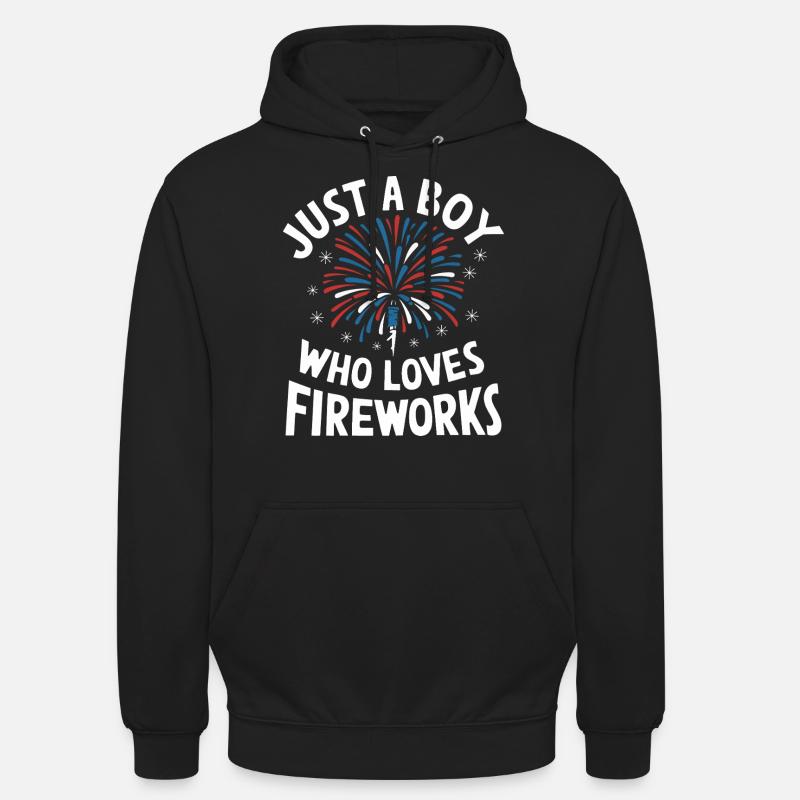 Pyrotechnics Fireworks Pyrotechnics - Unisex Hoodie - black