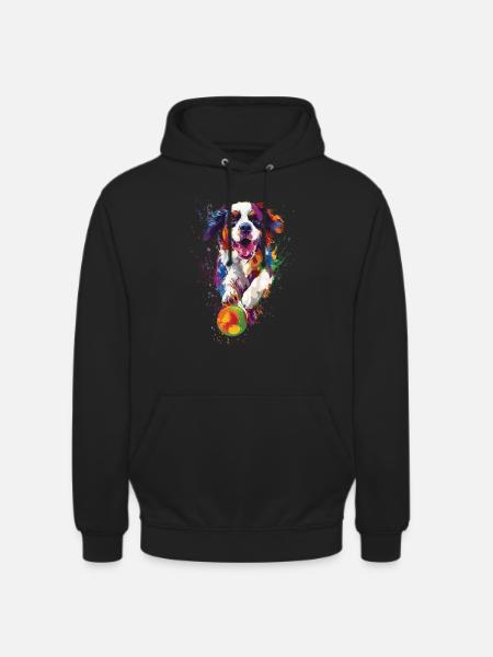 Bernhardiner - Unisex Hoodie - Schwarz