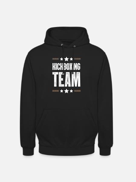 Kickboxing Team - Unisex Hoodie - black