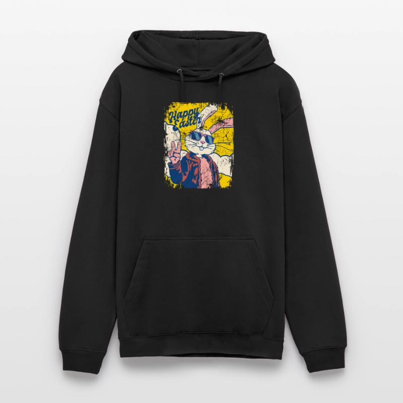 Happy Easter - Cool Easter Bunny - Easter Egg Unisex Hoodie