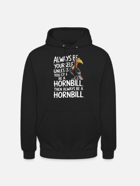 Nashornvogel - Unisex Hoodie - Schwarz