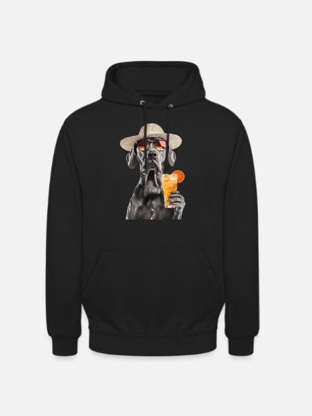 Deutsche Dogge - Unisex Hoodie - Schwarz