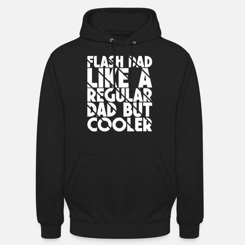 Bouldering Flash Papa Boulderer - Unisex Hoodie - black