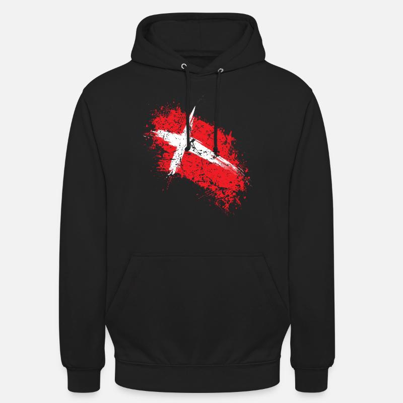 Denmark - Unisex Hoodie - black