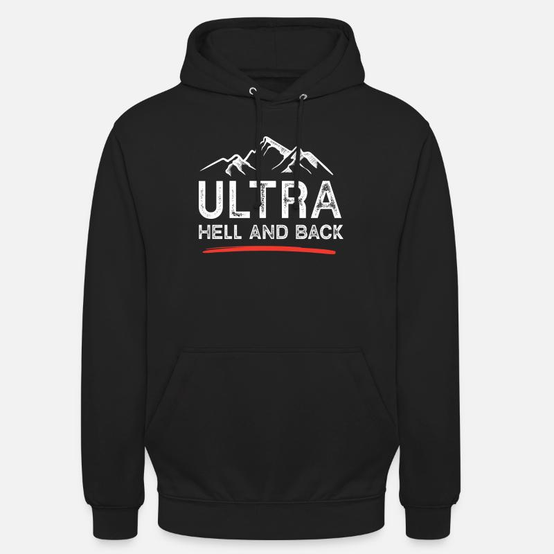 Ultra – Enfer et retour - Sweat-shirt à capuche unisexe - noir