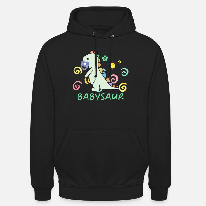 Babysaurier - Unisex Hoodie - Schwarz