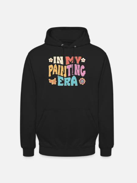In my painting era - Unisex Hoodie - black