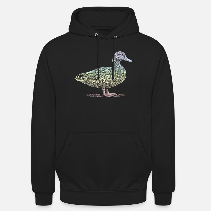 Ente - Unisex Hoodie - Schwarz
