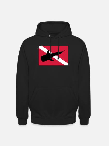 Walhai - Unisex Hoodie - Schwarz
