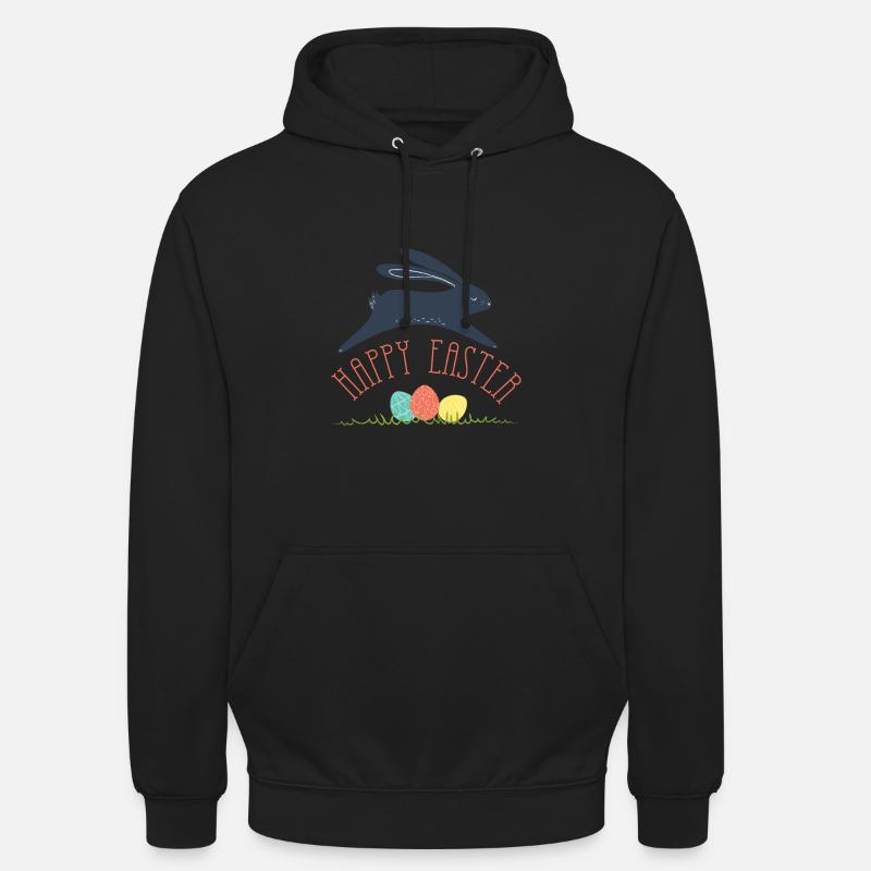 Happy Easter - Unisex Hoodie - black