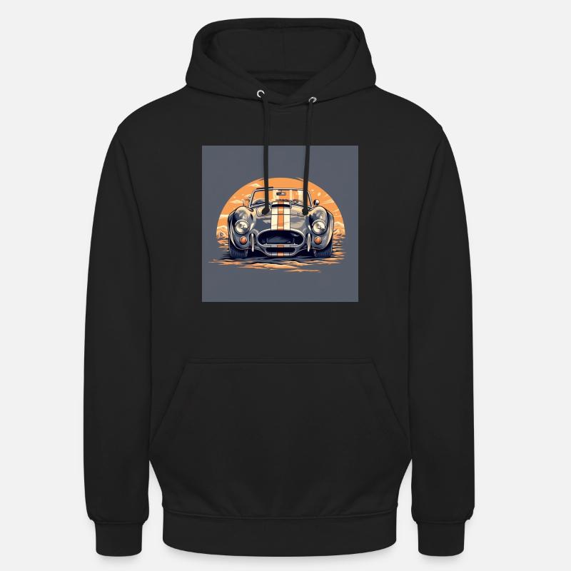 AC COBRA COLLECTION - Sweat-shirt à capuche unisexe - noir