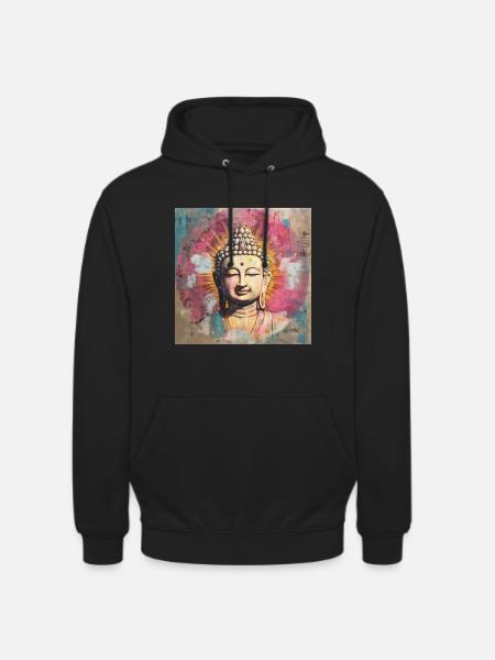BUDDHA ZEN MEDITATION - Unisex Hoodie - black