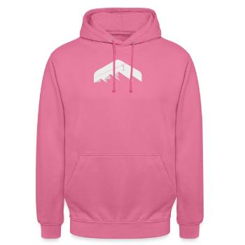 Remontées mécaniques d’hiver Remonte-pente - Sweat-shirt à capuche unisexe - rose - Devant - Alina (178cm) & Michal (187cm)