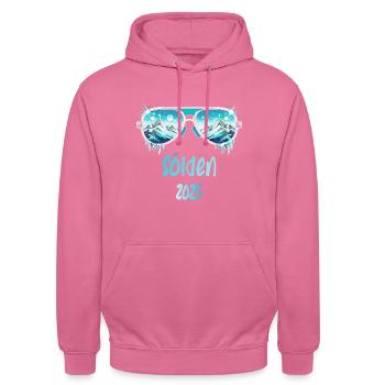 Sölden 2025 - Unisex Hoodie - Pink - Vorne - Alina (178cm) & Michal (187cm)