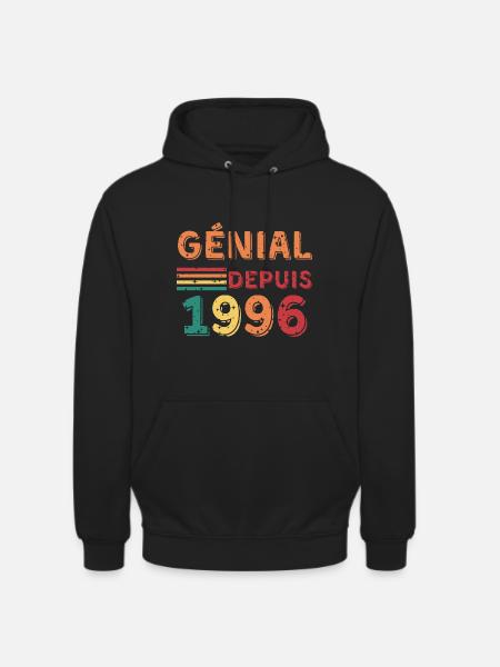 Awesome since 1996 - Unisex Hoodie - black