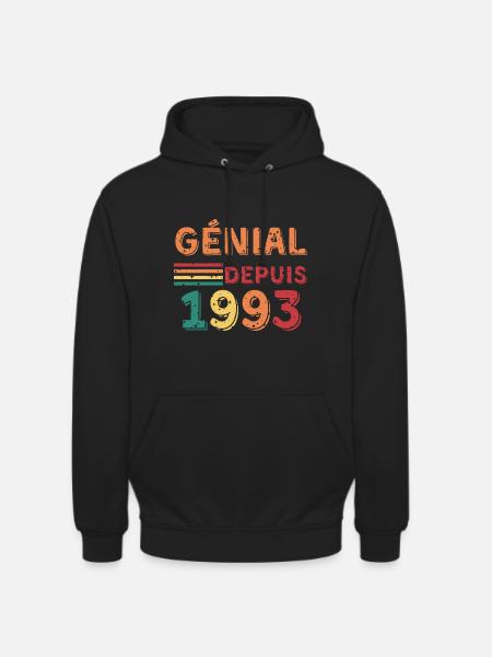 Awesome since 1993 - Unisex Hoodie - black