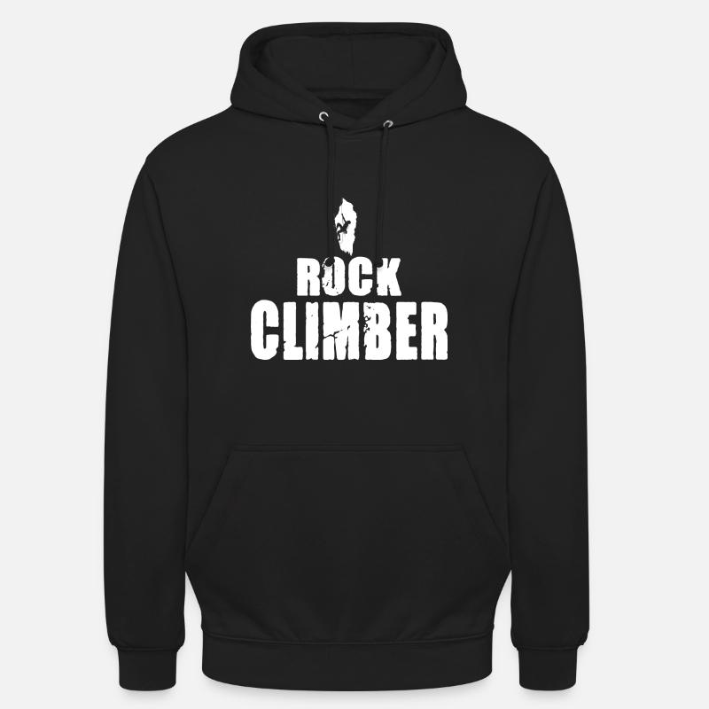Rock Climber - Unisex Hoodie - Schwarz