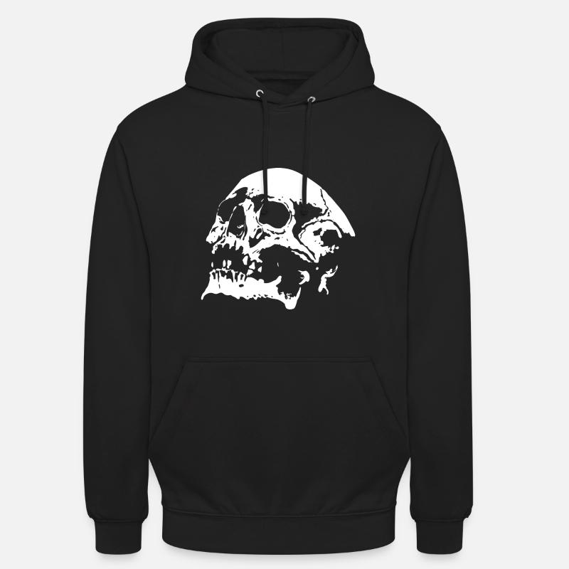 Crâne - Sweat-shirt à capuche unisexe - noir