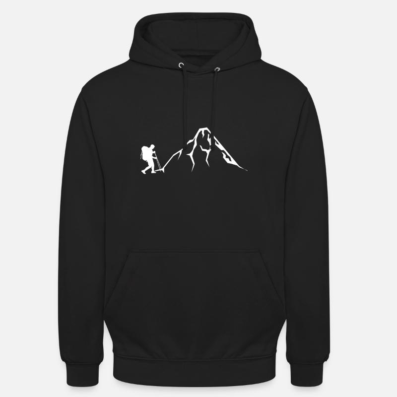 Mountain - Hikers - (11) - Unisex Hoodie - black
