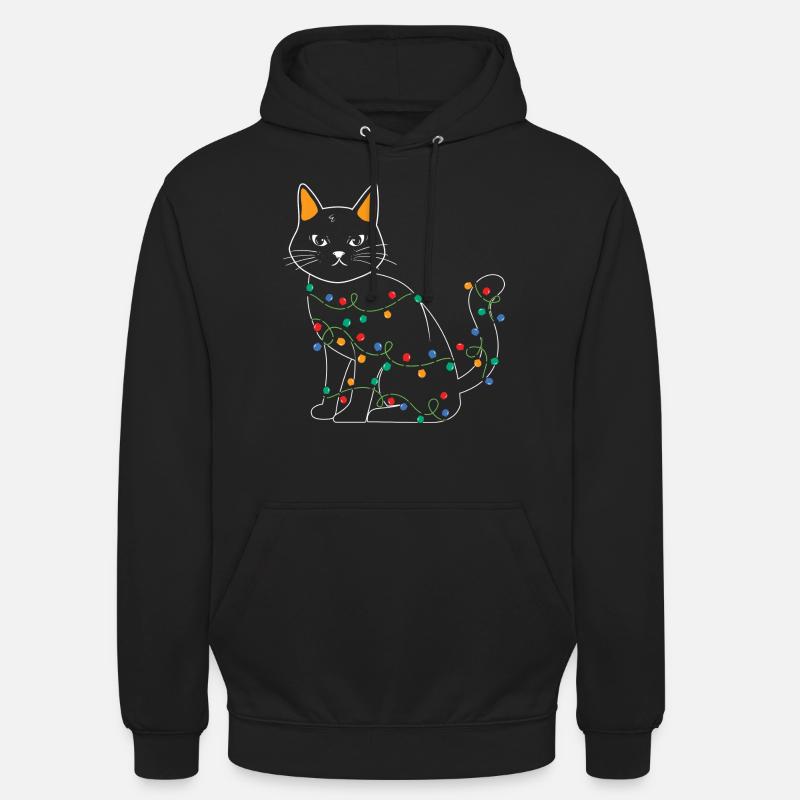 Cadeaux de Noël Noël - Sweat-shirt à capuche unisexe - noir