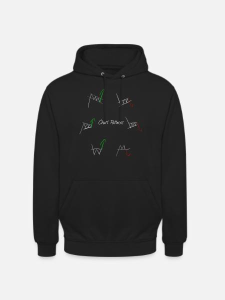 Chart patterns - Unisex Hoodie - black
