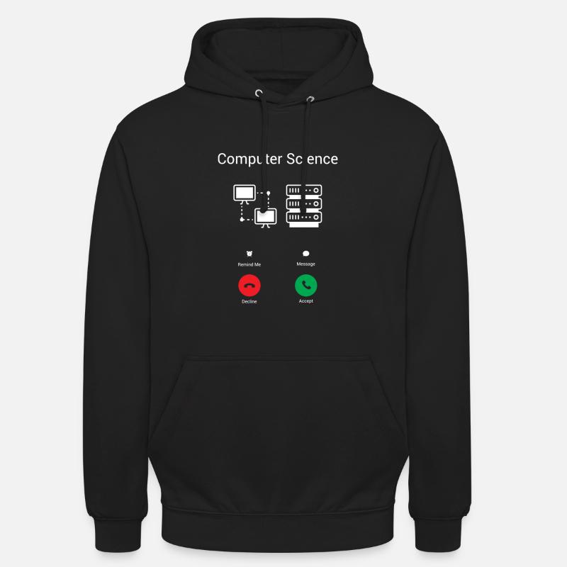 Les appels de PC - Sweat-shirt à capuche unisexe - noir