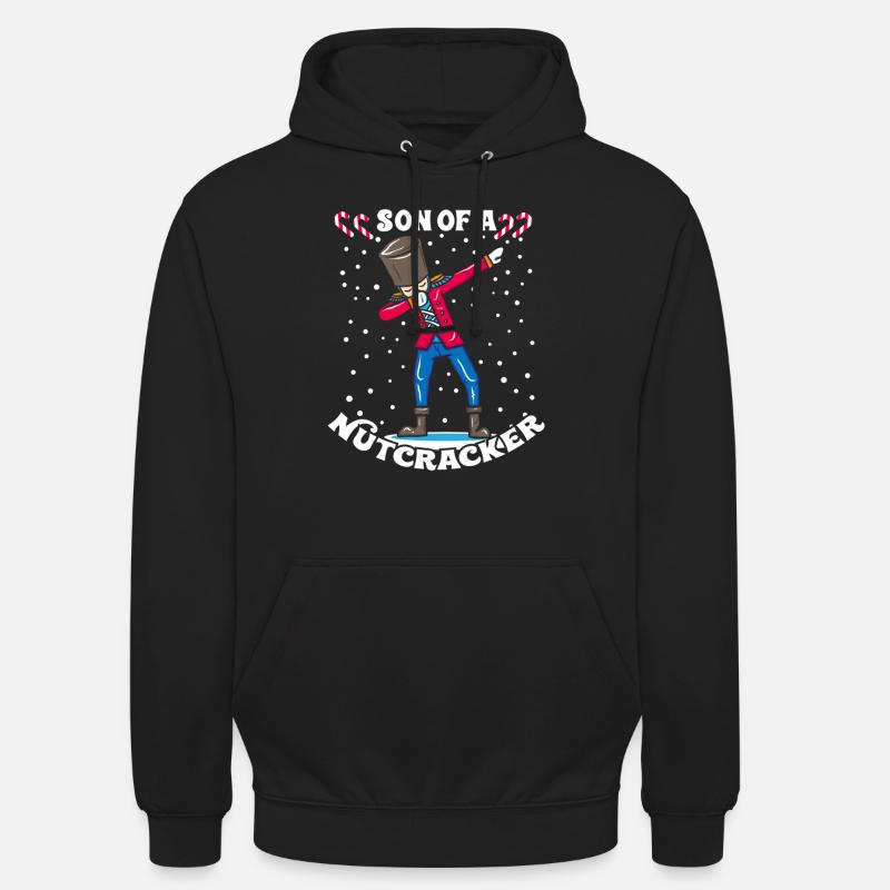 Dabbing Nutcracker Christmas gift DAB - Unisex Hoodie - black