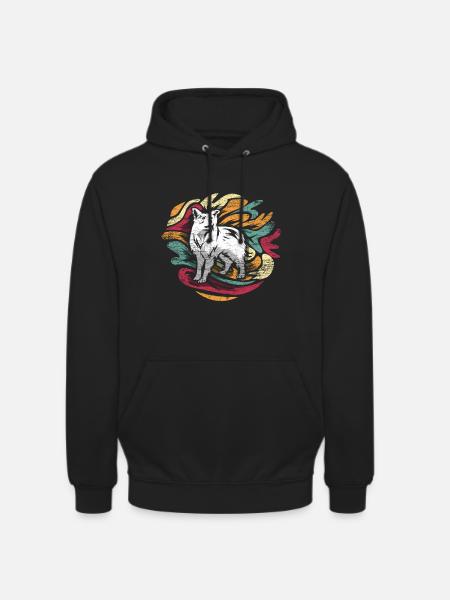 Border Collie Gift - Unisex Hoodie - black