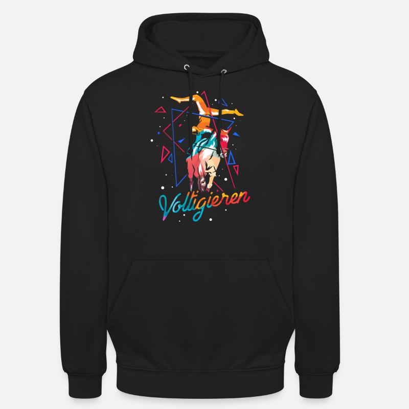 Voltigage - Sweat-shirt à capuche unisexe - noir
