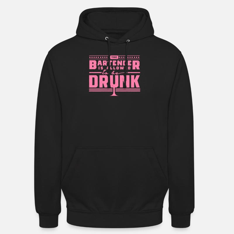 Bartender Bartender Bartender Bartender Bartender - Unisex Hoodie - black