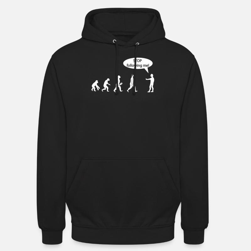 Evolution - Unisex Hoodie - Schwarz