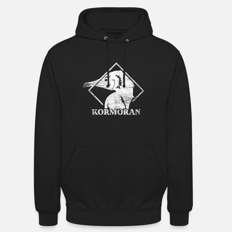 Kormoran Geschenk - Sweat-shirt à capuche unisexe - noir