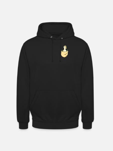 Petit canard Canard Mignon Canards - Sweat-shirt à capuche unisexe - noir