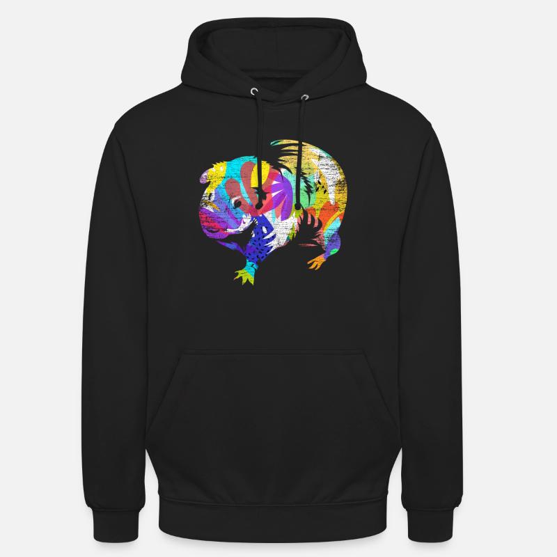 Cadeau cochon d'Inde - Sweat-shirt à capuche unisexe - noir