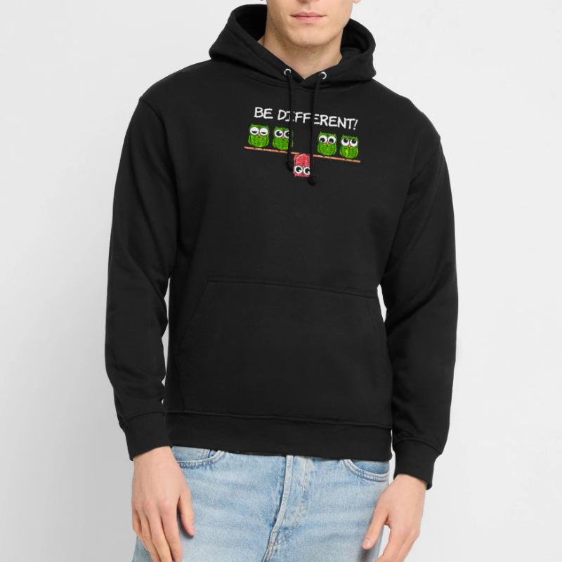 Different Speziell Einzigartig Einmalig Anders Unisex Hoodie