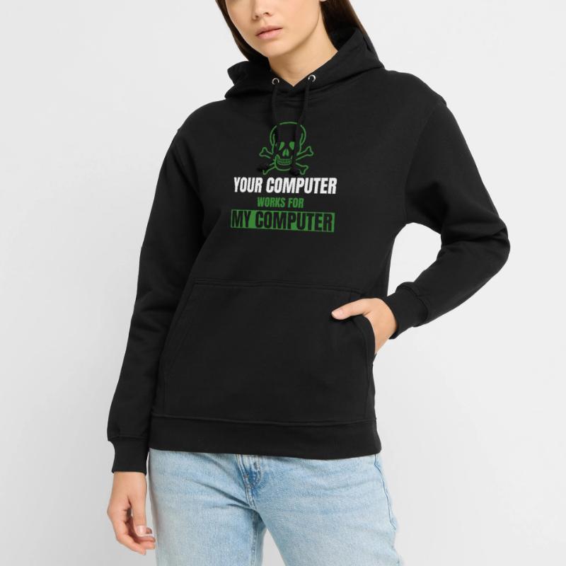 Cadeaux de DevOps Cyber Security Hacker IT Admin Sweat-shirt à capuche unisexe