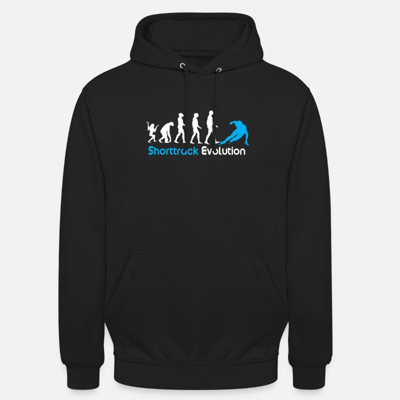 Shorttrack Evolution - Unisex Hoodie - black