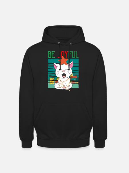Noël = être heureux - Sweat-shirt à capuche unisexe - noir