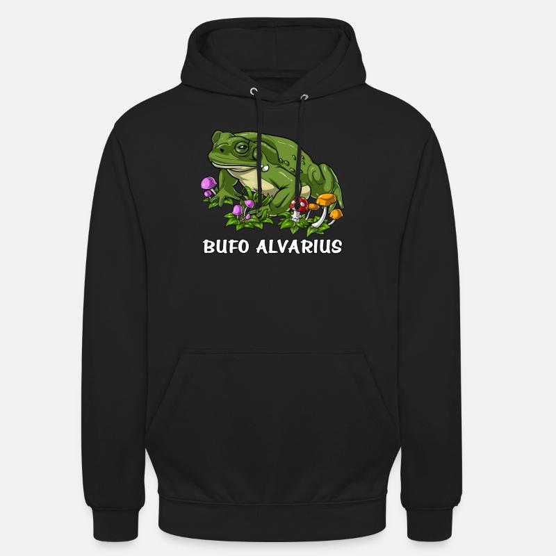 Bufo Alvarius Toad - Unisex Hoodie - black