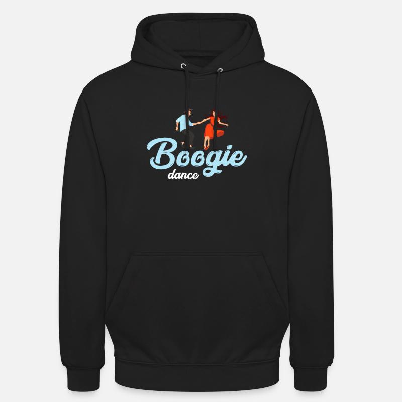Boogie Woogie Dance - Sweat-shirt à capuche unisexe - noir