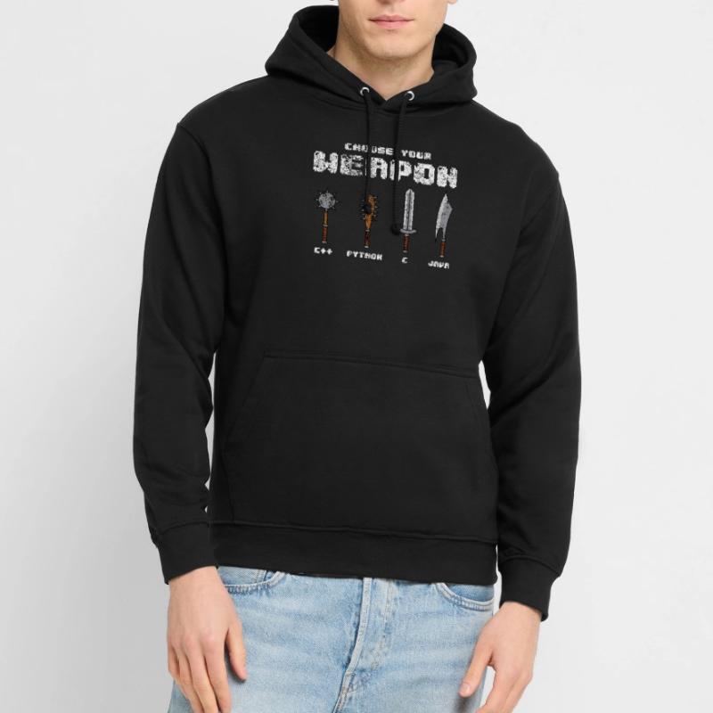 C++ Phyton C Java Software Programmer Coder Witz Unisex Hoodie