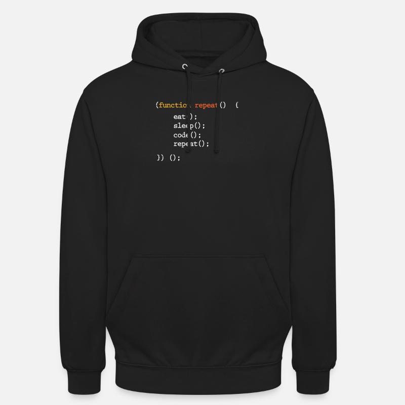 Programmeur Coder Programmer Informatique Geek Sweat-shirt à capuche unisexe